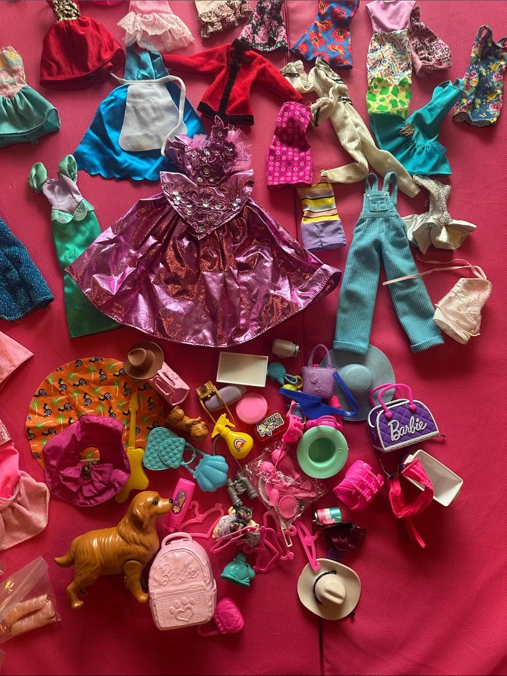 BIG bundle of Barbie Assorted Fashion, shoes & Accessories